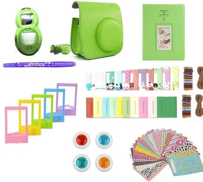 Image de Kit d'accessoires pour Fujifilm Instax Mini 8 / 9 - Vert citron
