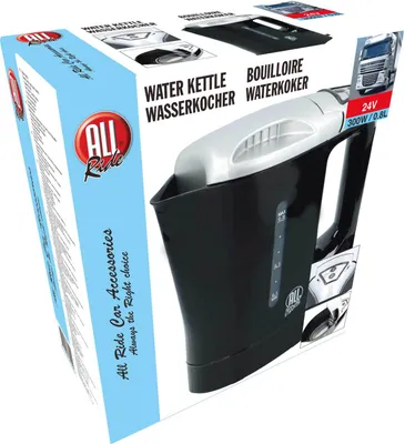 Obrázek produktu pro ALLRIDE Varná konvice 24V/300W, 0,8 lt - černá