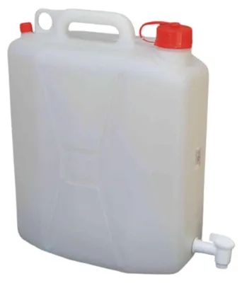 Image de Jerrycan avec robinet blanc 20l