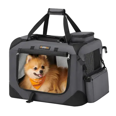 Produktbild von Feandrea Hundebox faltbar, Transportbox Hund, S, Hundetasche, Oxford-Gewebe