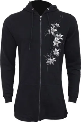 Produktbild von Spiral - Pure Of Heart - Ladies Fish Tail Full Zip Hoodie
