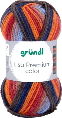 Produktbild von Gründl Wolle Lisa Premium color 50 g