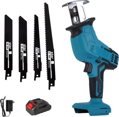 Immagine prodotto di Motosega elettrica, motore brushless, regolazione della catena senza attrezzi, L con 1 batteria
