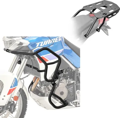Image de Arceaux de sécurité SG1 pour Aprilia Tuareg 660 22-25, haut et bas