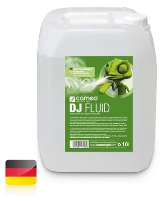 Produktbild von Cameo DJ FLUID 10 L - Nebelfluid mit mittlerer Dichte und mittlerer Standzeit, 10 L