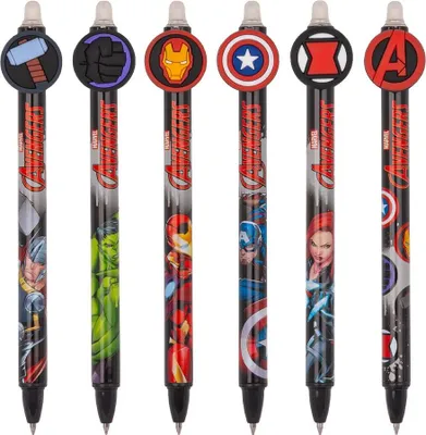 Image de Stylo caoutchouté Avengers II - mélange de motifs