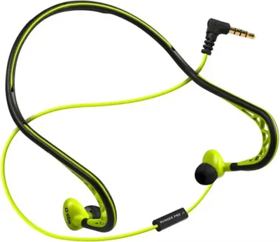 Obrázek produktu pro SBS TESPORTNECKBANDY, Kabel, Sporty, Sluchátka s mikrofonem, Černá, Žlutá