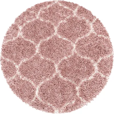 Produktbild von Ayyildiz Hali SALSA80803201ROSE, Teppich, Polypropylen (PP), Rose, Rund, 800 mm, 800 mm
