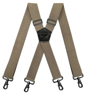Obrázek produktu pro Šle, nastavitelné, elegantní design s překřížením za zády, kovové háčky, barva béžová