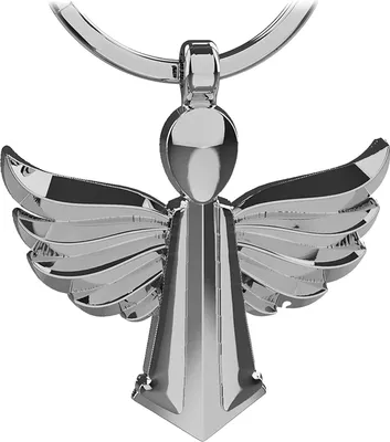 Produktbild von LANOLU Schutzengel Schlüsselanhänger, Engel Schlüsselanhänger, Glücksbringer Auto, Drive Safe Geschenke zum Führerschein, Glücksengel