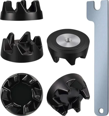 Produktbild von 5X Kupplung 9704230 inkl. Werkzeug Ersatzteil für Kitchenaid Ultra Power Blender 5KSB5, 5KSB52, 5KS - Blender Rubber Coupler