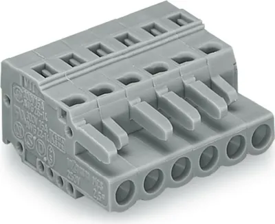 Produktbild von 50 St. Wago Buchsengehäuse Kabel 231 Polzahl 10 Rastermaß 5 Mm 231 110/026 000