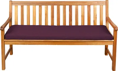 Produktbild von Sitzkissen für Bank, Gartenschaukeln, Sitz, glatt. FK5 (100x40x5, Violett)