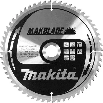 Image de Lame carbure MakBlade bois MAKITA 305 x 30 mm - 40 dents - B-32786
