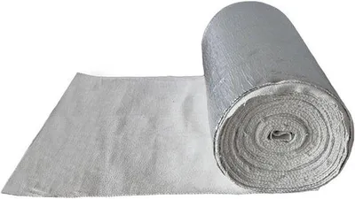 Zdjęcie produktu dla Tkanina z włókna ceramicznego – izolacja o grubości 2 mm – osłona termoizolacyjna – 1 m x 0,5 m – szara