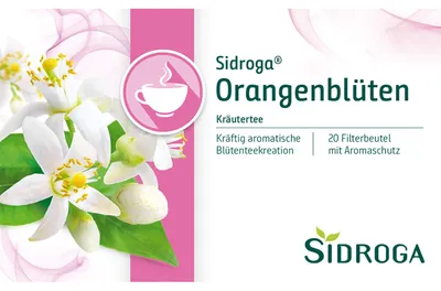 Produktbild von Sidroga Orangenblüten, Kräutertee, 24 g, Orange, 1,2 g, 20 Stück(e)