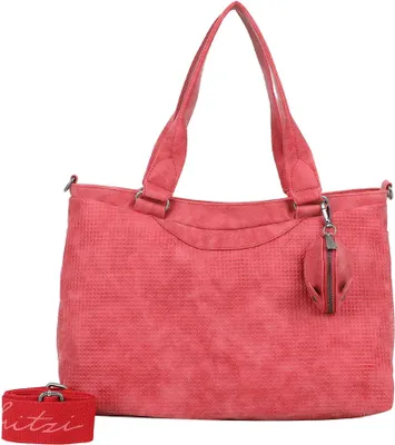 Produktbild von Fritzi aus Preußen Schultertasche Umhängetasche Joly Waffly Shoulder Bag Dark Red weinrot