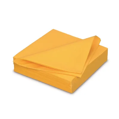 Produktbild von Servietten stoffähnlich 40x40cm in  25 Stück, Farbauswahl:gelb 645