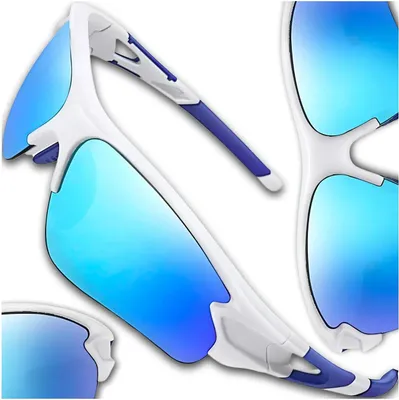 Produktbild von J&W Sport-Sonnenbrille für Herren Drejtare hellblau/paradiesisch gläser One size