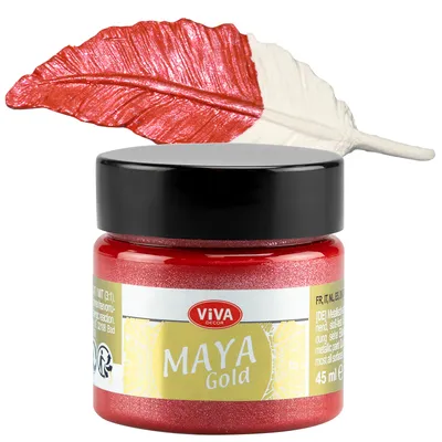 Produktbild von ViVA DECOR Maya Gold 45ml - Feuerrot
