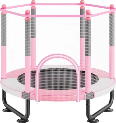 Produktbild von 60" Trampoline for Kids Mini Toddler Trampoline with Net Indoor Outdoor