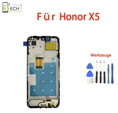 Produktbild von Für Huawei Honor X5 VNA-LX2 LCD Display mit Rahmen Touchscreen Bildschirm