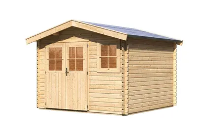 Zdjęcie produktu dla Szopa ogrodowa Woodfeeling 38 mm Felsenau 5 naturalna 407x320cm