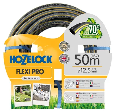 Image de Tuyau d’arrosage - Flexi Pro 50 m - tuyau renforcé anti-torsion 12,5 mm