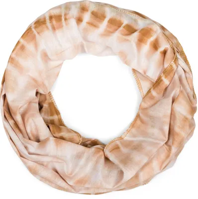 Produktbild von styleBREAKER Uni Loop Schal mit Batik Streifen Muster Print, Leichter Schlauchschal Farbverlauf, Tuch 01016213