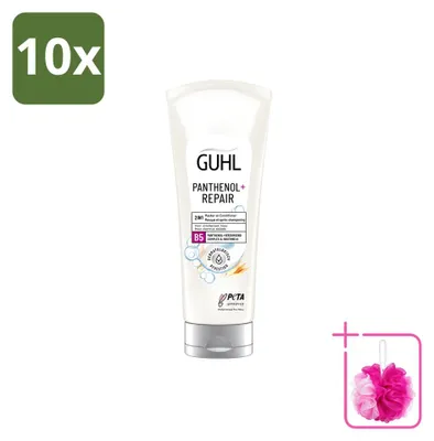 Zdjęcie produktu dla 10 x Maska i odżywka 2 w 1 Guhl Panthenol+ Repair - 200 ml - Opakowanie zbiorcze - 10 sztuk