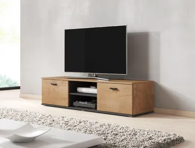 Produktbild von Furniture24 Fernsehschrank Soho S-4 modernes Wohnzimmer Lefkas Eiche