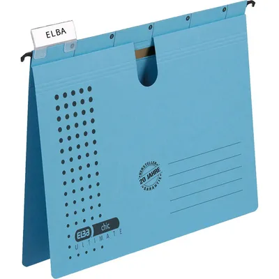 Productafbeelding van ELBA 100552091, stijlvolle hangmap "ULTIMATE", DIN A4, blauw