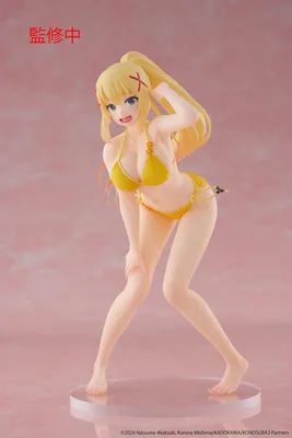 Immagine prodotto di KonoSuba: La benedizione di Dio su questo meraviglioso mondo! Statua in PVC Coreful 3 di Darkness in versione costumi da bagno, 18 cm