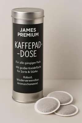 Produktbild von Ideal für die Aufbewahrung von Kaffeepads bis zu 48 mit Kreide Beschriftbar