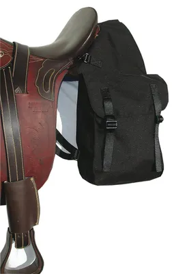 Produktbild von Satteltasche für Pferde Packtasche Doppelpacktasche schwarz 013/04D