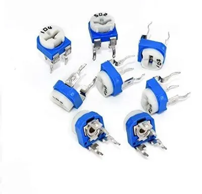 100k Ohm Trimmer Potentiometer, RM065, 0,1 W, 20%, 50 Stück