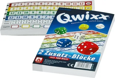 Produktbild von Prídavné bloky Qwixx (2 kusy)