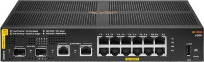 Image de HP Aruba 6000 12G L3 Switch PoE 139W, R8N89A