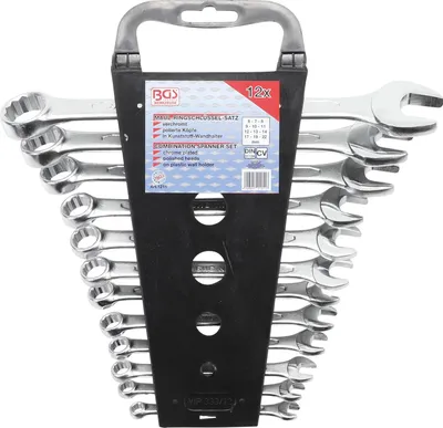 Produktbild von BGS 1211 Maulringschlüssel-Satz, nach DIN 3113, 6-22 mm, 12-tlg.