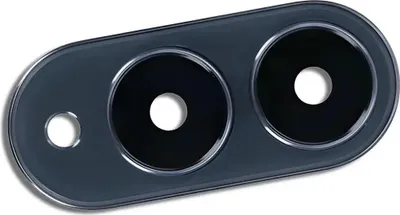 Produktbild von Ersatz Kameralinse Glas mit Rahmen für Samsung Galaxy S25 Edge (S937B) Blau