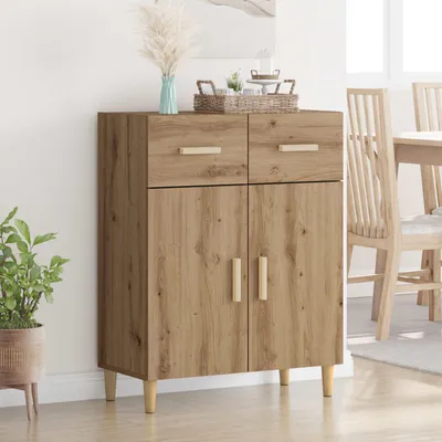 Produktbild von vidaXL Sideboard Artisan-Eiche 34 x 69,5 x 89 cm Holzwerkstoff