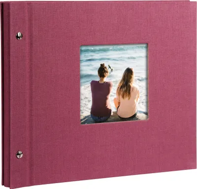 Immagine prodotto di Album a vite Goldbuch Bella Vista fucsia 30x25 cm 40 pagine nere