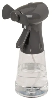 Produktbild von Kleine Windmühle mit Zerstäuber, mit Wasserflasche - 2 Farben zur Auswahl