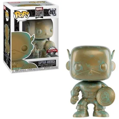 Produktbild von FUNKO POP! - MARVEL - 80th Captain America #497 Special Edition