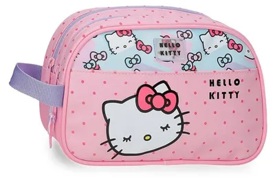 Productafbeelding van Hello Kitty make-up tas met verstelbare schouderband