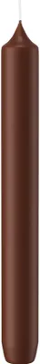 Produktbild von Leuchterkerzen Kastanie Braun 185 x Ø 21 mm, 50 Stück
