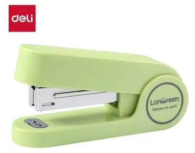 Productafbeelding van deli D395352 DELI Heftgerät LonGreen 25 Blatt lime