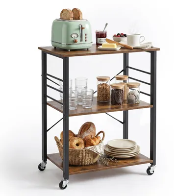Zdjęcie produktu dla Relaxdays 4052025848248, 3 pół., Czarny, Brązowy, 10 kg, 4 szt., 600 mm, 400 mm
