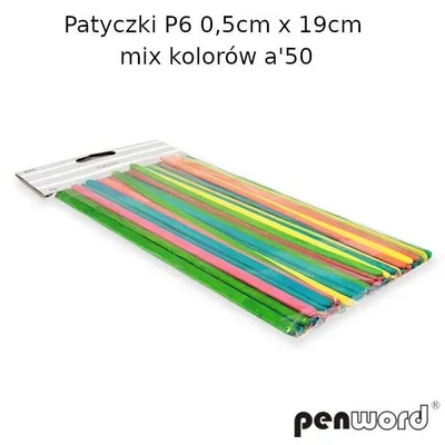 Image de P6 bâtons 0.5cmx19cm 50pcs p10