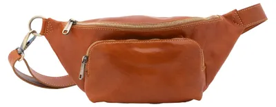 Produktbild von Marsupio da uomo in vera pelle 100% pelle ROSSO UNICA 37x16.5x10 cm 5503-Rosso